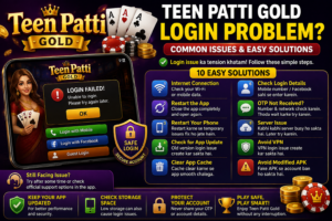 Teen Patti Gold Login Solutions Guide